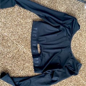 Victoria Secret long sleeve work out top.